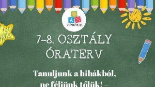 27. hét 7-8. osztály óraterv  Tanuljunk a hibákból, ne féljünk tőlük! – Hibakultúra